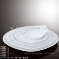 Plato popular rollin porcelana oval